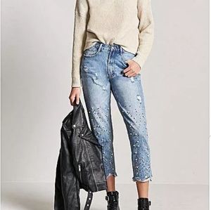 Forever 21 Pearl Jeans